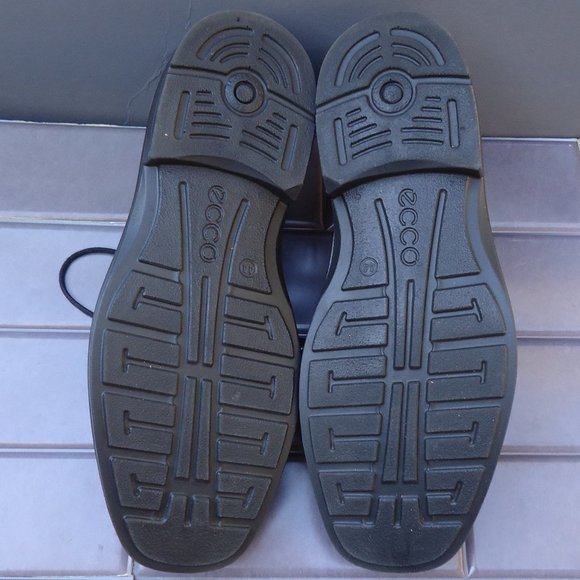 SIZE EU 44. ECCO Helsinki leather oxfords shoes. - Picture 14 of 16